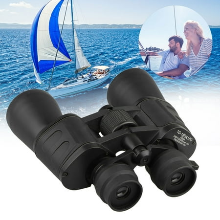 Quick Focus Binoculars, 180x100 Zoom Waterproof Wide Angle Telescope with Low Night Vision for Outdoor Traveling, Bird Watching, Great