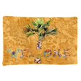 thumbnail image 1 of Carolines Treasures 8709PILLOWCASE Welcome Palm Tree On Gold Fabric Standard Pillowcase, 1 of 2