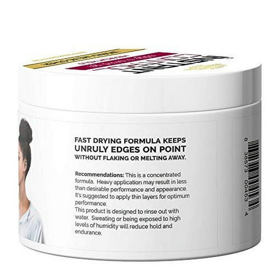 JC's Instant Control Edge & Braid Gel Max. Hold 8 oz.