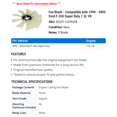 thumbnail image 2 of Fan Blade - Compatible with 1999 - 2003 Ford F-350 Super Duty 7.3L V8 2000 2001 2002, 2 of 2