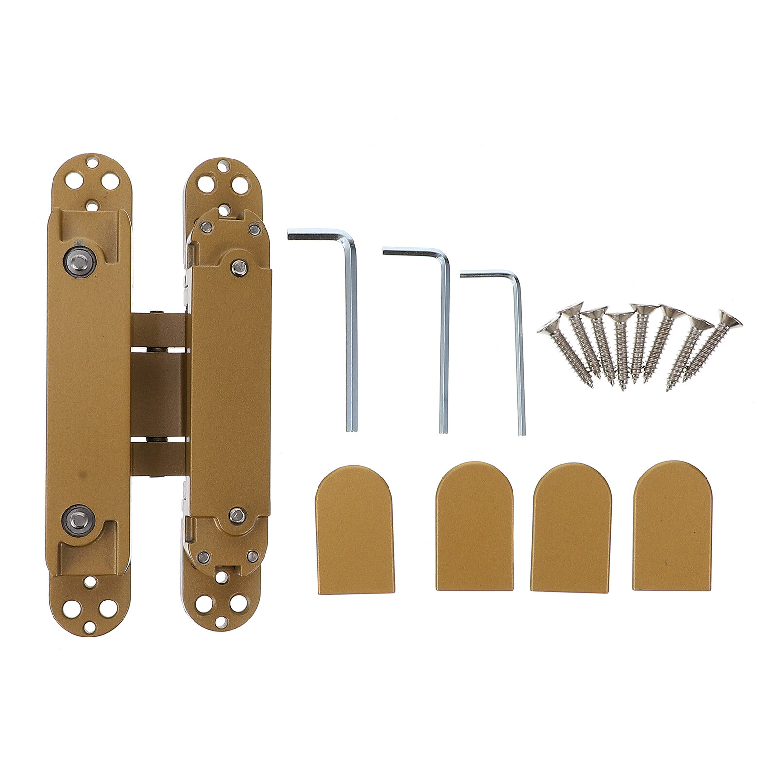 Hidden Door Hinge Adjustable Metal 180 Degree Swing Hinge Door