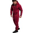 thumbnail image 2 of LAICAIW Combinaison à Capuche pour Hommes, Pyjama une Pièce à Fermeture Éclair, Combinaison de Jogging, 2 of 6