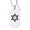 Silver, variant on Yhwh Hebrew Name Of God Christ Messianic Necklace Religious Star of David Pendant Chain Stainless Steel Jewish Jewelry, Silver