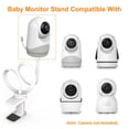 thumbnail image 4 of VTimes Soporte para monitor de bebé, versátil y flexible, fácil de instalar, soporte para cámara de bebé compatible con VT302 y la mayoría de los monitores de bebé, sin herramientas ni daños en la par, 4 of 5
