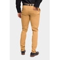 thumbnail image 4 of Victorious Men's Basic Casual Slim Fit Stretch Chino Pants DL1250 - Wheat - 32/32, 4 of 5