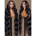 thumbnail image 1 of Peluca de cabello humano con malla Frontal transparente de 30 pulgadas, 13x4, peluca con malla Frontal ondulada del cuerpo, pelucas brasileñas onduladas con agua 13X6 HD, pelucas con malla Frontal Tan Jianjun unisex, 1 of 1
