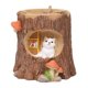 thumbnail image 4 of colgante de tocón de árbol y cactus suculentas de animales, de resina para s, s de bonsái agujero, perfecto para d Gato CUTICAT Maceta suculenta, 4 of 8