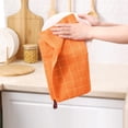 thumbnail image 5 of Clearance Thickened Microfiber Kitchen Towels, Oil & Lint-Free, Super Absorbent, Machine Washable, 2-Pack for Dishes & Surfaces, 5 of 6
