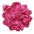 thumbnail image 2 of sunsanly 10cm Rose Fabric Flower Accessory Women Versatile Corsage Hair Clip Suit Lapel Clothing Bags DIY Corsage, 2 of 8