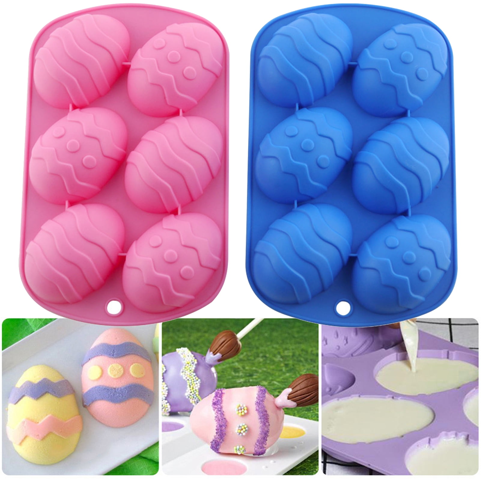 SPRING PARK Easter Egg Chocolate Mold Easter Candy Cookie Mould