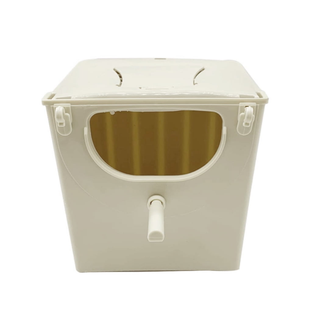 Bird Breeding Box Parakeet Nesting Box Bird House Cage Bird for Finch Cockatiel Conure