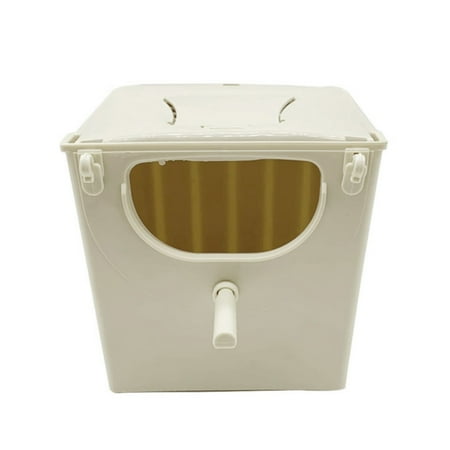 Bird Breeding Box Parakeet Nesting Box Bird Nest House Cage Bird for Finch Cockatiel Conure