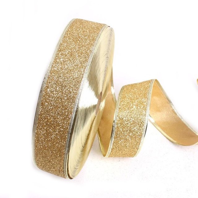 Keepw Christmas Decorations Ribbon 200*5cm High-grade Includes: 1 pcs No Pattern Onion Powder