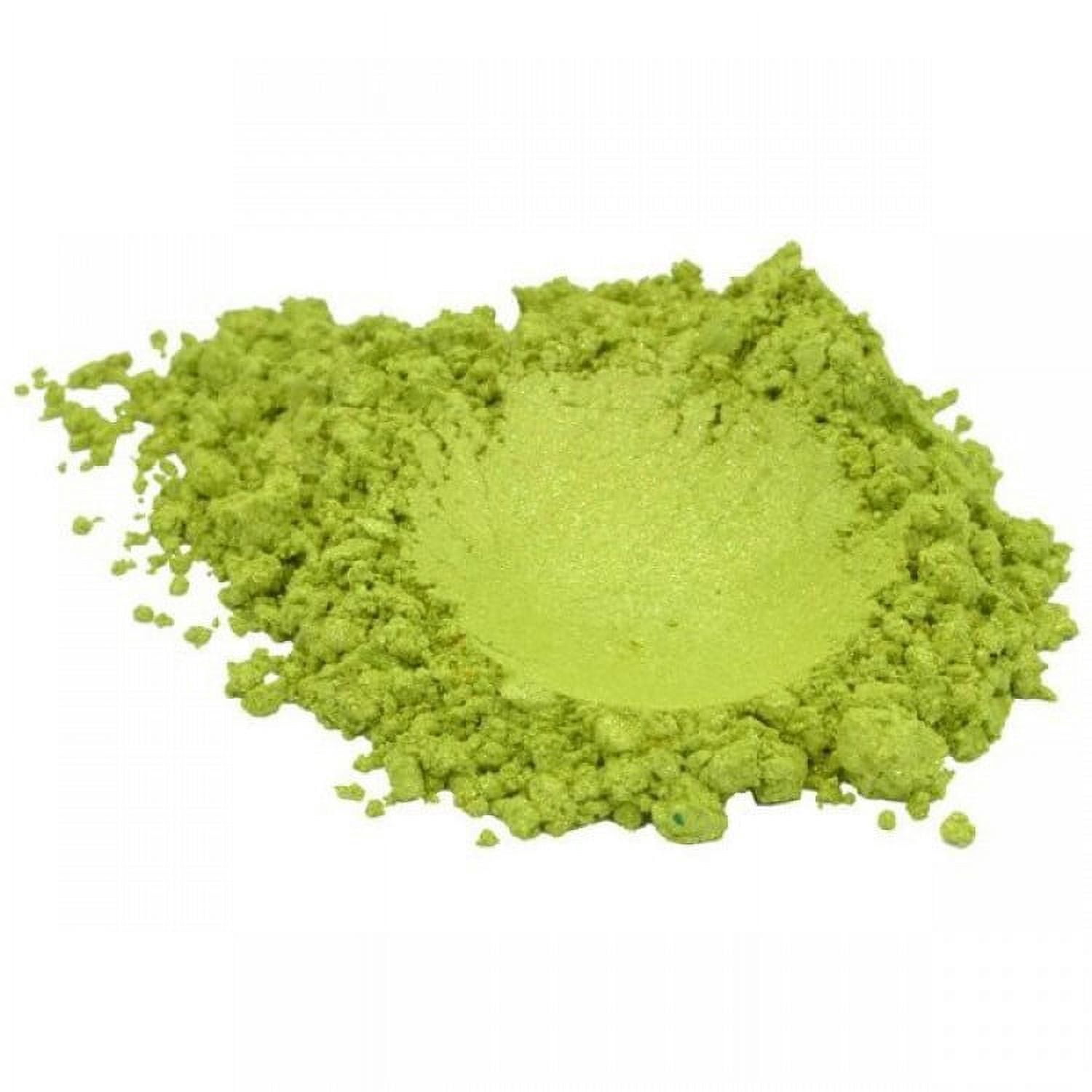 GREEN APPLE LUXURY MICA COLORANT PIGMENT POWDER COSMETIC GRADE 2 OZ