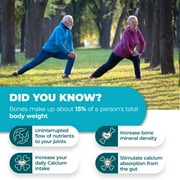 مكمل الكالسيوم والمغنيسيوم لصحة العظام وفيتامينات العظام والمفاصل بواسطة أبحاث PureHealth
