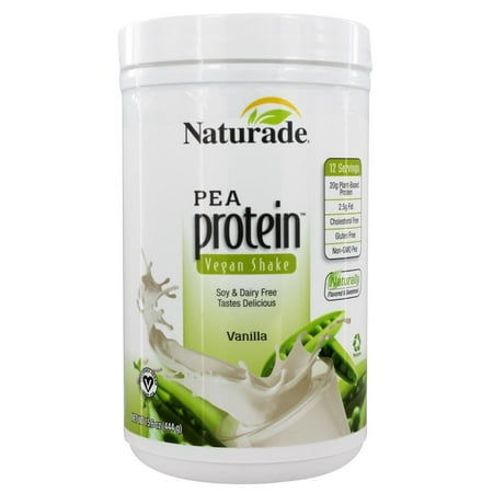 Naturade Pea Protein Powder Vanilla 15 66 Oz Walmart Com