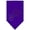Purple, variant on Santa Please Stop here Rhinestone Bandana Purple Large
