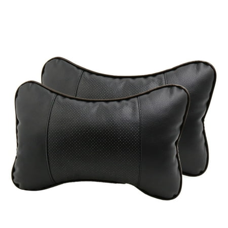 Unique Bargainspair Black Faux Leather Bone Shape Car Seat