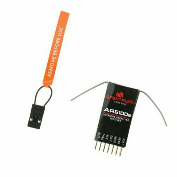 AR6100E Remote Satellite Receiver for 2.4ghz Airplane Helicopter for Spektrum DSM2 Transmitters