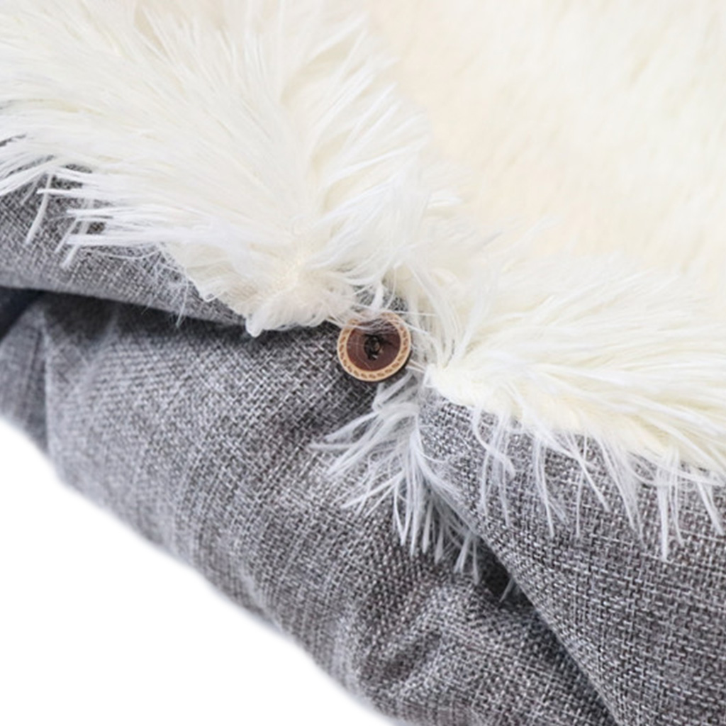 Warm Long Plush Dog House Cushion for Cat Beds Mats Sofa for Samll large Dogs