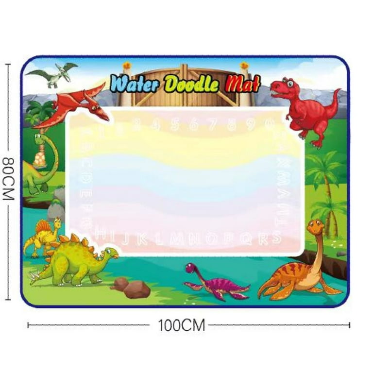 Best Deal for WISESTAR Water Painting Mat Aqua Magic Doodle with Dinosaur