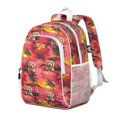 thumbnail image 2 of Golden Retriever Hawaiian Backpack for School,Cute School Bag,Schoolbag with Adjustable Shoulder Straps & Padded Back,15"x11.42"x5.5", 2 of 6
