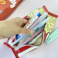 thumbnail image 3 of 1pc Cartoon Snack Storage Pencil Bag Student Stationery, 3 of 7