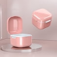 thumbnail image 2 of Denture Storage Box with Strainer False Teeth Storage Cleaning Container Storage Box Teeth Cleaning Supplies Denture Bath Case with Basket Denture Bath Cleaning Box Denture Cases For  Sak, 2 of 8