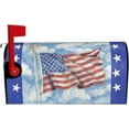thumbnail image 2 of Independence Day Mailbox Covers Magnetic Standard Size 18" X 21" Patriotic American Flag Mailbox Covers Magnetic Mailbox Covers Mailbox Wraps Post Box Cover Decor for Garden Yard Home, 2 of 6