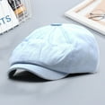thumbnail image 5 of D-GROEE Newsboy Hats for Men Flat Cap Cotton Blend Adjustable Peaked Breathable Hat for Daily Wear, 5 of 7