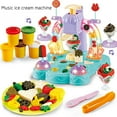 thumbnail image 1 of Grande Économie, HWRETIE Machine à Crème Glacée Musicale Ensemble de Boue Colorée, Fabrication de Crème Glacée Nutritive et Délicieuse, 1 of 7