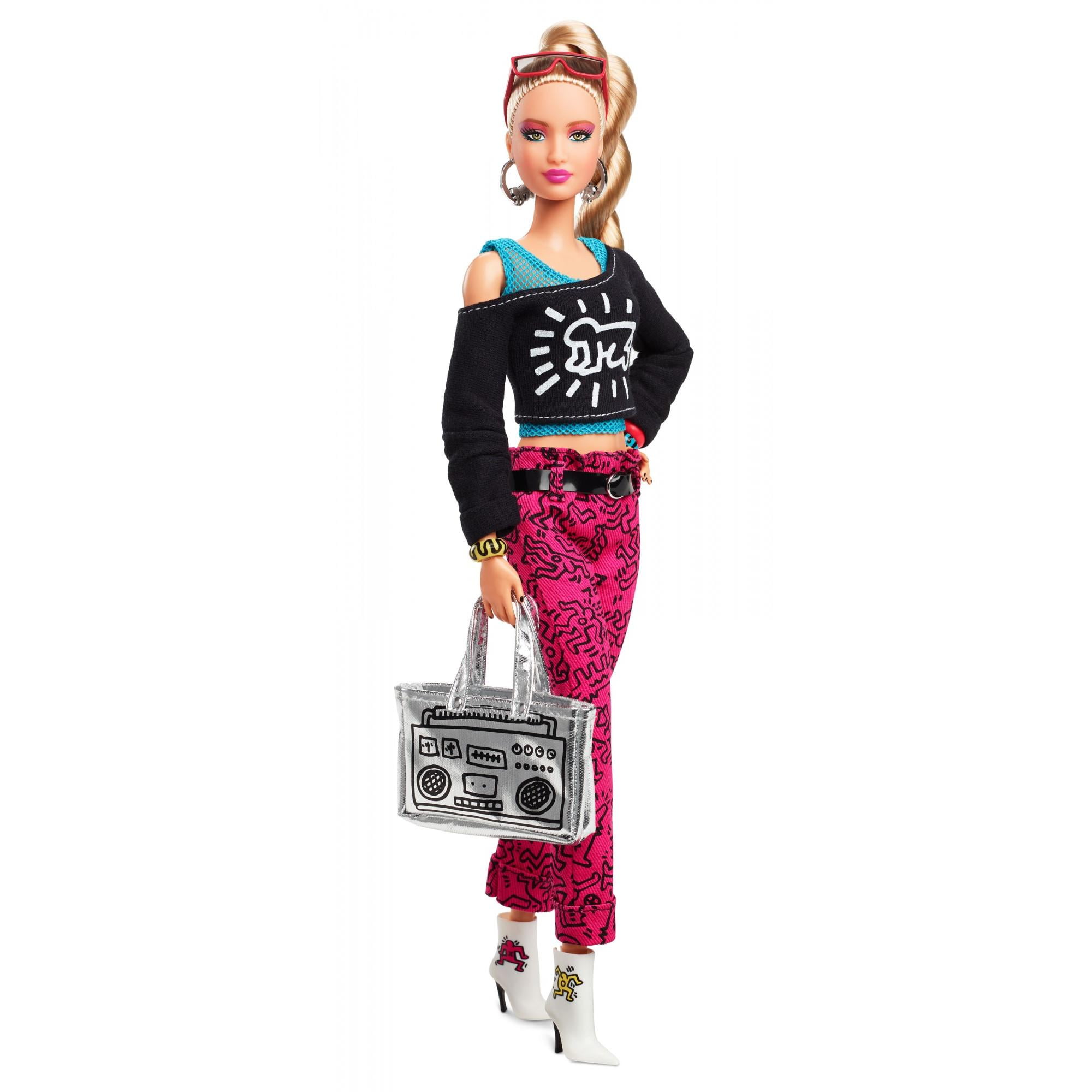 Barbie Collector Keith Haring Doll W Ith Blonde Hair And