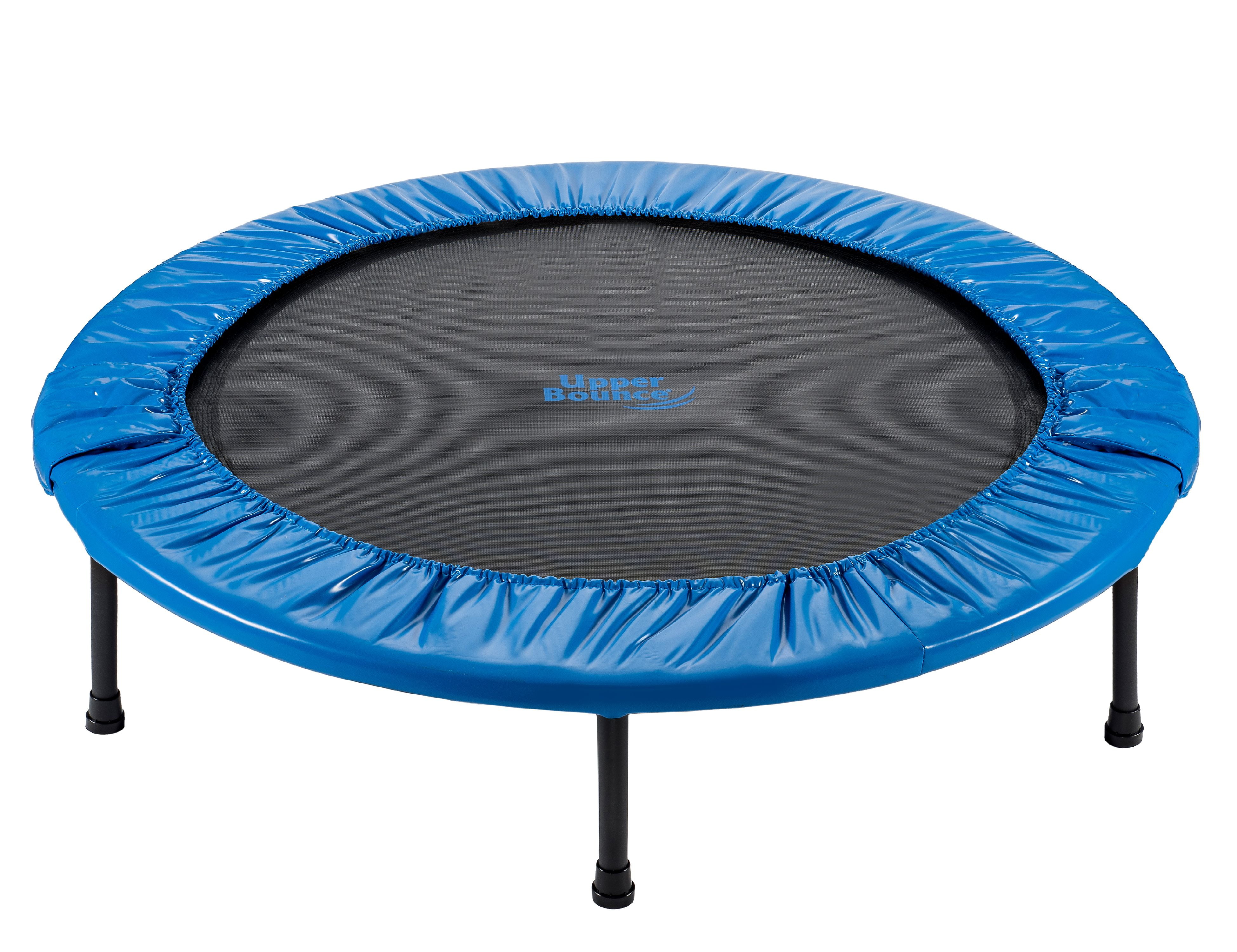 Upper Bounce 36-Inch Foldable Rebounder Trampoline, Blue by KSH Brands