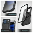 thumbnail image 2 of for iPhone 17 Pro Max Case with Built-in Screen Protector, Compatible with MagSafe - Military Grade Protection with 360 Rugged Full-Body Coverage (Black), 2 of 8