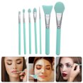 thumbnail image 3 of WHAMVOX  7 PCS Beauty Tool Set Clay Applicator Makeup Brow Woman Green, 3 of 8