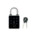 thumbnail image 1 of Candado con huella dactilar y contraseña, cerradura grande todo en uno, con Bluetooth, aplicación de grafiti, NFC, desbloqueo de puerta, antirrobo, impermeable, electrónico, 1 of 1