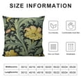 thumbnail image 5 of Nawypu  William Exhibition Art Flower Throw Pillow Covers Aesthetic Pillow for Bedroom Decorative Pillowcase Home Decor Living Room Cushion Case for Bed Sofa Couch, 5 of 5