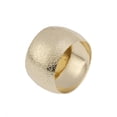 thumbnail image 1 of Decorative Napkin Ring Handmade Round Shape Metal Napkin Holder Wedding Party Dinner Table Decor (Golden), 1 of 8