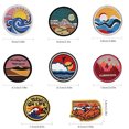 thumbnail image 2 of Parches termoadhesivos, adecuados para niños y adultos, Irich Juego de parches de 9 piezas, parches de tela para coser y bordar, para jeans/chaquetas/camisas/sombreros/zapatos/mochilas y otras prendas, 2 of 5