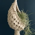 thumbnail image 3 of Hanging Basket Pineapple Shape Landscaping Cotton Macrame Flower Planter for Living Room(Type A), 3 of 10