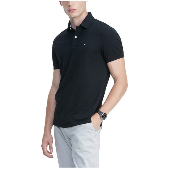 Polo Tommy Hilfiger para hombre, corte personalizado, 100% algodón