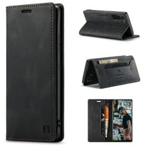 Wallet Stand Case for Samsung Galaxy S22 Ultra(5G),Galaxy S22 Ultra Cover Flip, Allytech RFID Card Slot/Cash Holder Magnetic Shockproof Soft TPU Bumper PU Leather Case for Samsung S22 Ultra 6.8",Black