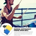 thumbnail image 3 of HAMPPLIES Hand Percussion Instruments Percussion Block Yellow 1Set, 3 of 6