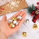 thumbnail image 3 of Campanas de cascabel de Navidad para decoración del hogar, cascabeles artesanales de Metal plateado para boda, accesorios de bricolaje para fiesta, 100 piezas, 3 of 4