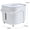 Large, variant on Large Capacity Pet Food Storage Container with Airtight Lid, Moisture-Proof Sealed Bucket for Dog and Cat Food, Durable Dry Food Keeper Bin with Scoop, BPA-Free, 25lb/10kg
