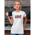 thumbnail image 2 of Love Start Traffic Signs Shaped T-Shirt Women -Image by Shutterstock, Female Small, 2 of 4