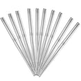 thumbnail image 3 of CIMAXIC Silver Reusable Ramen Chopsticks Stainless Steel for Kitchen Use 20Pairs, 3 of 6