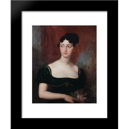 Maria Nikolaevna Yakovleva 20x24 Framed Art Print by Vladimir Borovikovsky