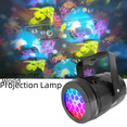 thumbnail image 2 of Luz LED de la fortuna de Año Nuevo, 16 patrones, luz decorativa navideña, luz de proyección de copo de nieve con atmósfera festiva giratoria colorida, luz de noche, 2 of 5