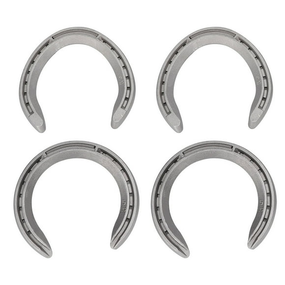 4-Piece Horse Riding Equipment for Type 5 Aluminum Alloy Horseshoe Set